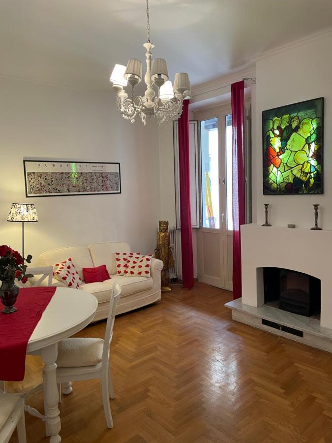 Elegant Apt-Typical Roman Palazzina Pz Alessandria Exterior photo